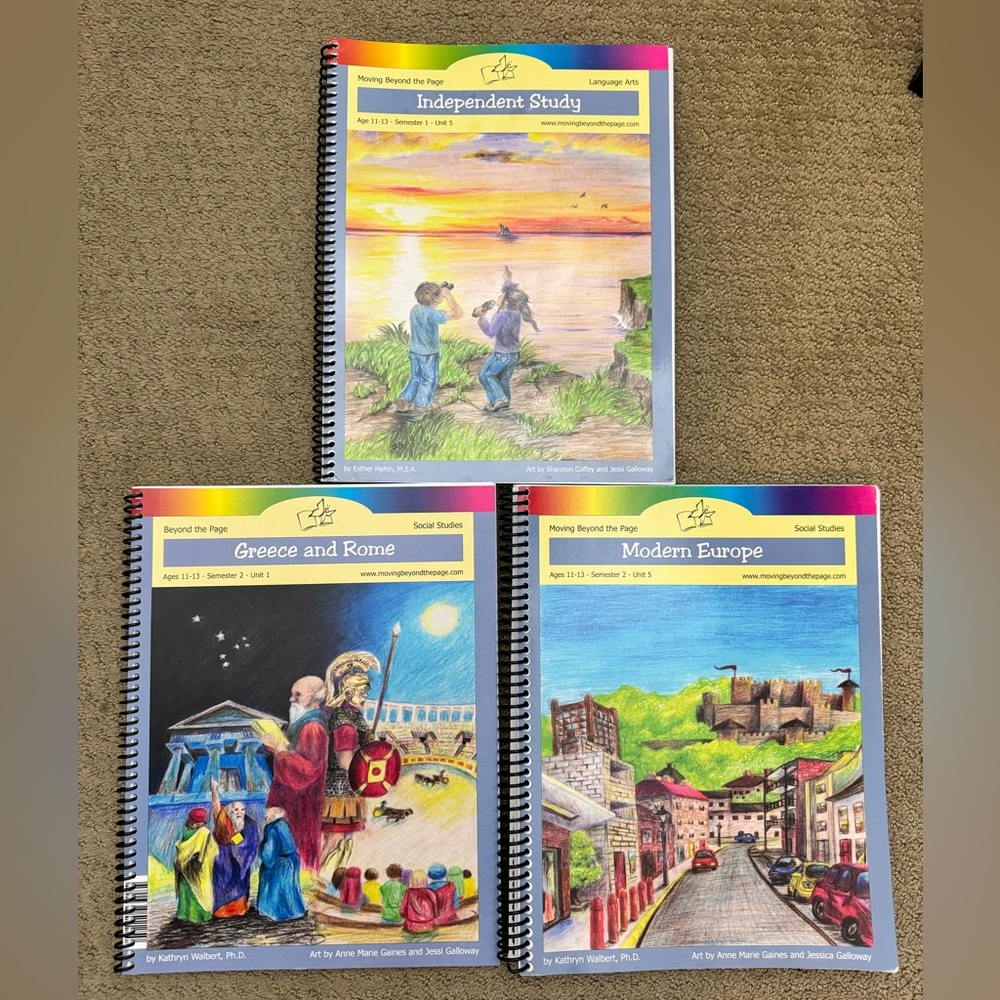 Moving Beyond the Page Ages 11-13 Language Arts Social Studies Workbooks Home